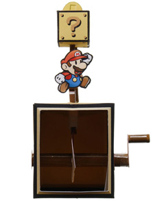 Papercraft de Super Marios con movimiento. Manualidades a Raudales.