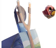 papercraft paper angry birds toy