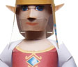 papercraft zelda