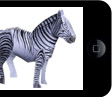 papercraft tiny paper zoo zebra