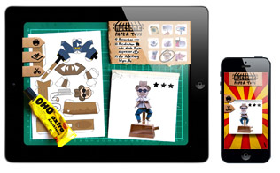 ios app iphone ipad awesome paper toys